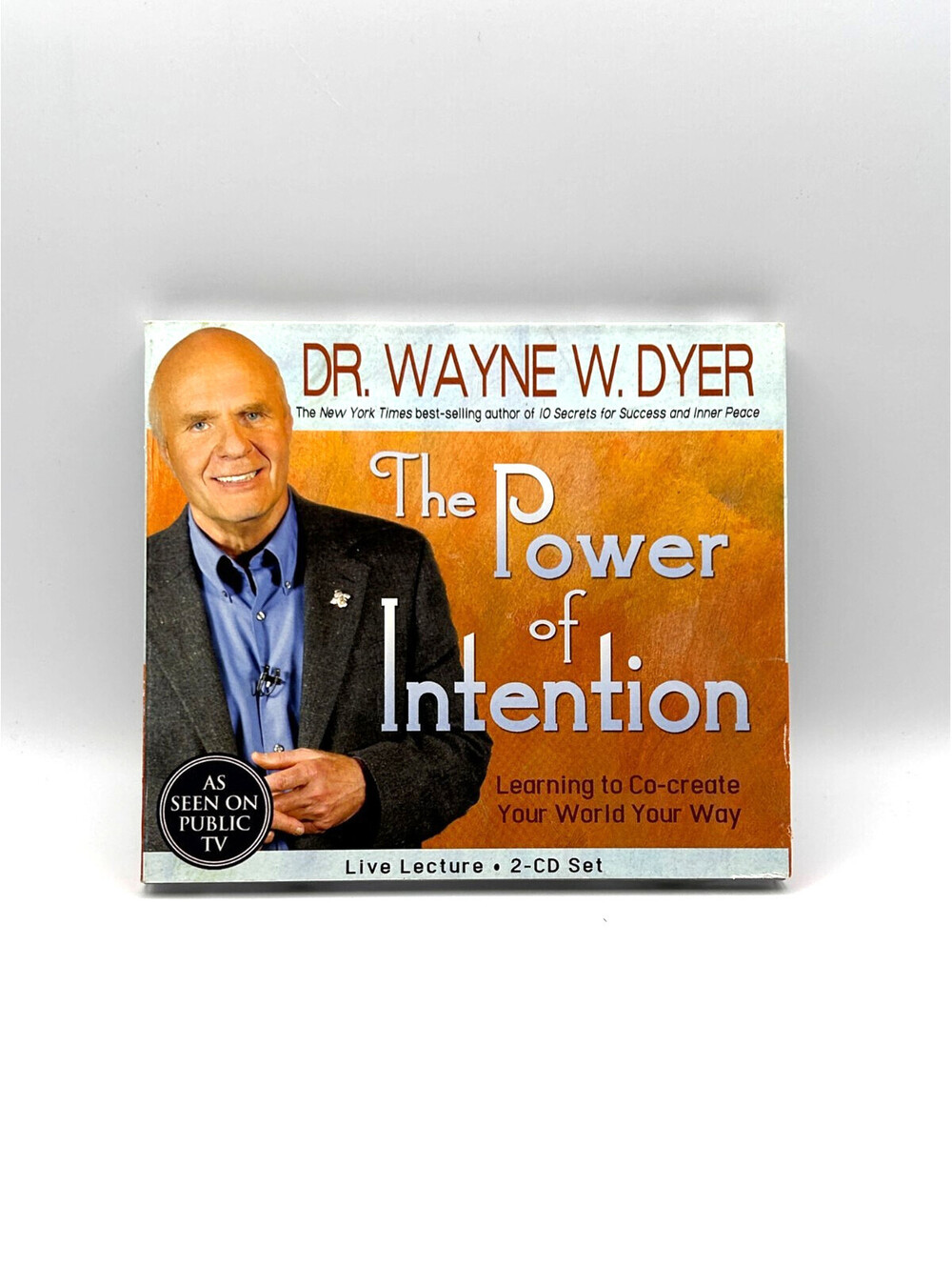 Dr. Wayne Dyer The Power of Intention Live Lecture 2-CD Set Pre-Owned